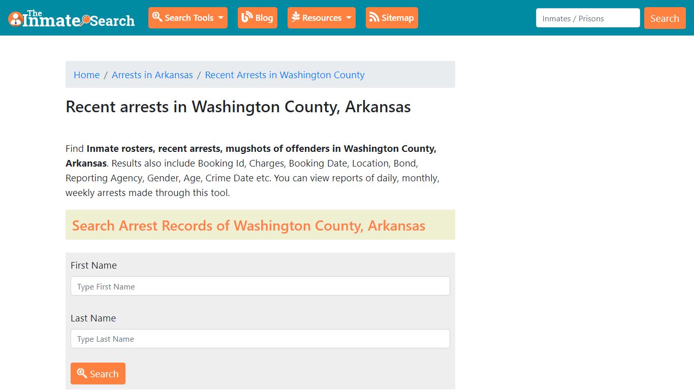 Recent arrests in Washington County, Arkansas | Mugshots, Rosters ...